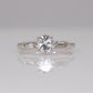 18 carat White Gold Diamond Solitaire