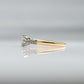 18 Carat Yellow Gold Diamond Solitaire Ring