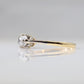 18ct Gold Platinum and Diamond Three Stone Ring