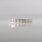 1940s Vintage Platinum Diamond Eternity Ring 1.20 carats