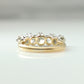 Yellow Gold Five Stone Diamond Ring