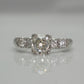 1.15 Carat Art Deco Platinum Diamond Solitaire Engagement Ring