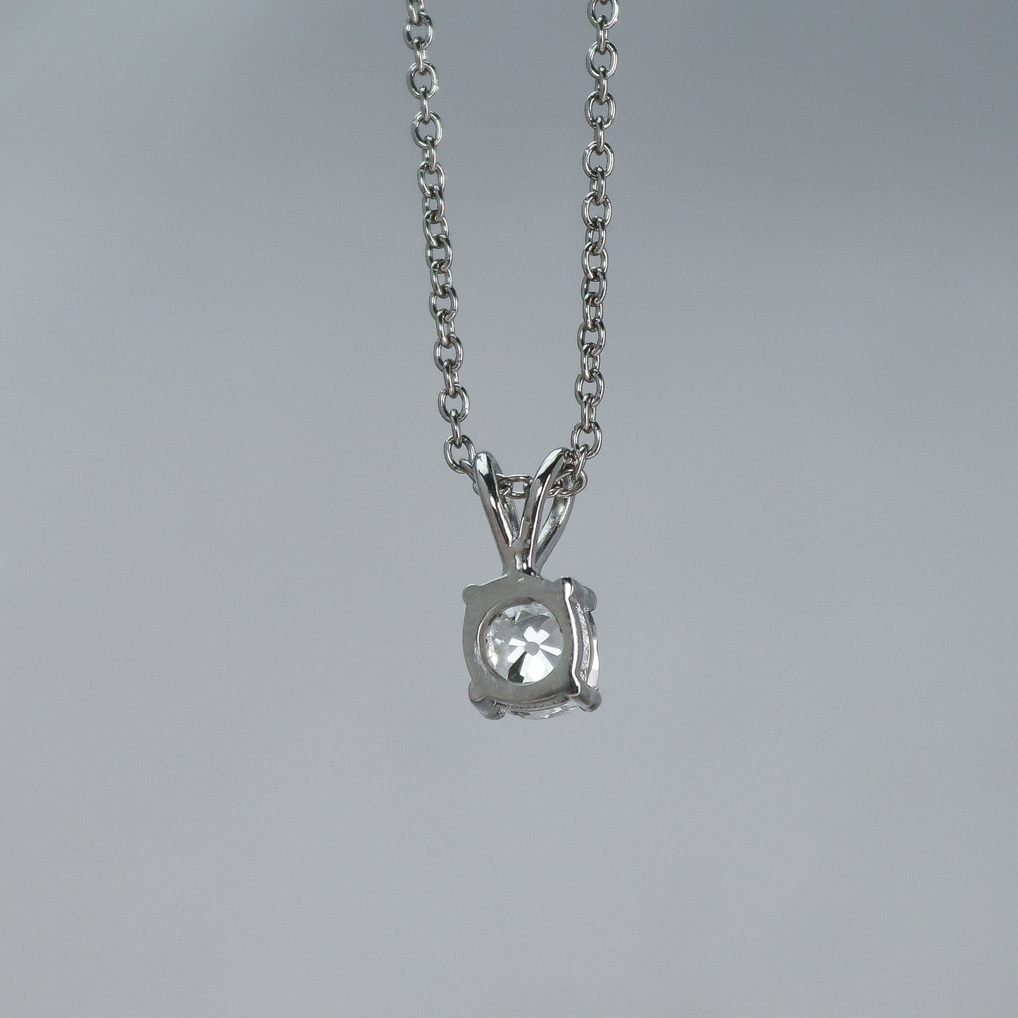 Old Mine Cut Diamond Pendant