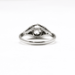 Art Deco White Gold Diamond Solitaire Ring