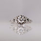 Art Deco White Gold Diamond Solitaire Ring