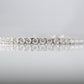 Contemporary White Gold Diamond Line Bracelet