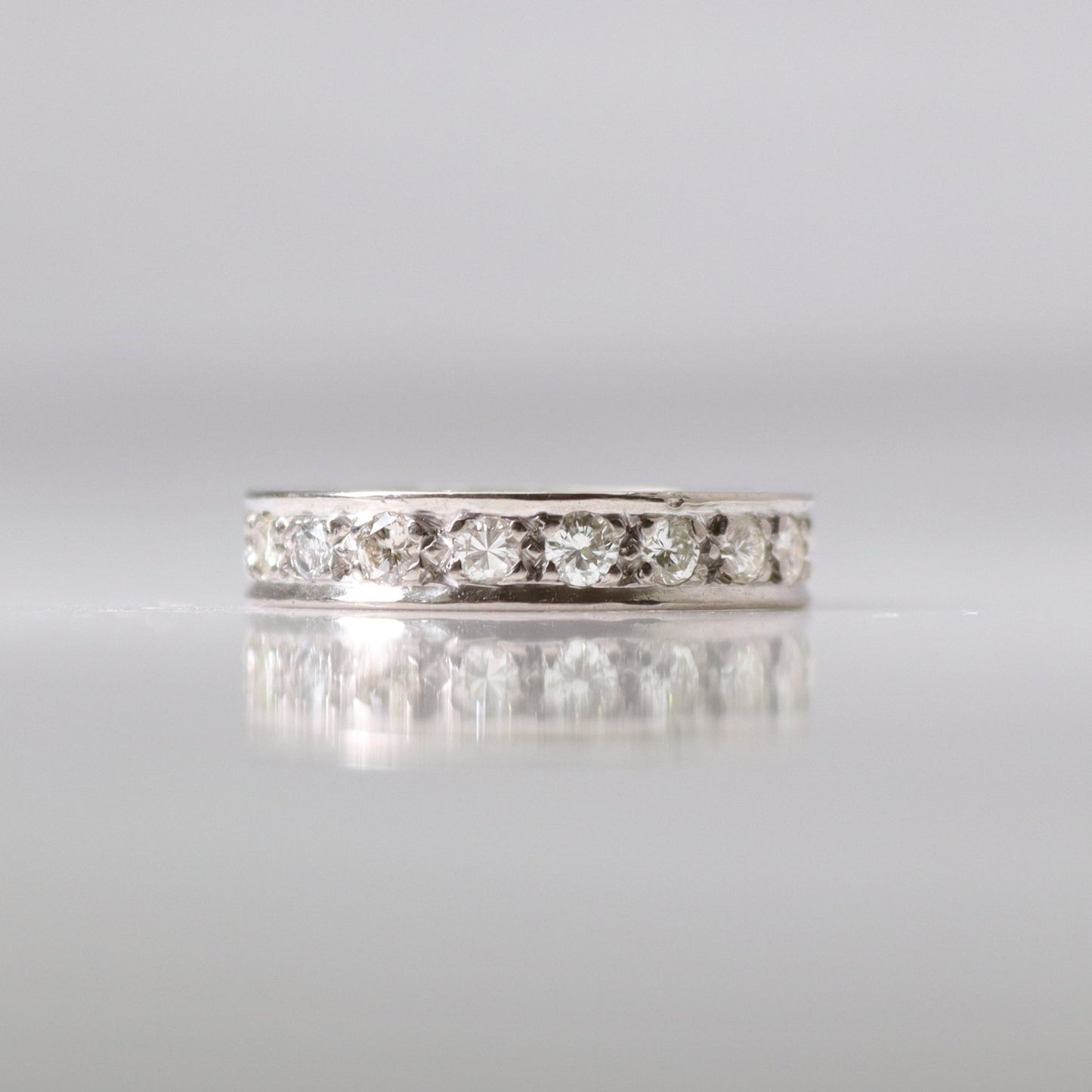 Full Set Art Deco Diamond Eternity Ring