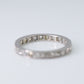 Platinum Diamond Full Set Eternity Ring