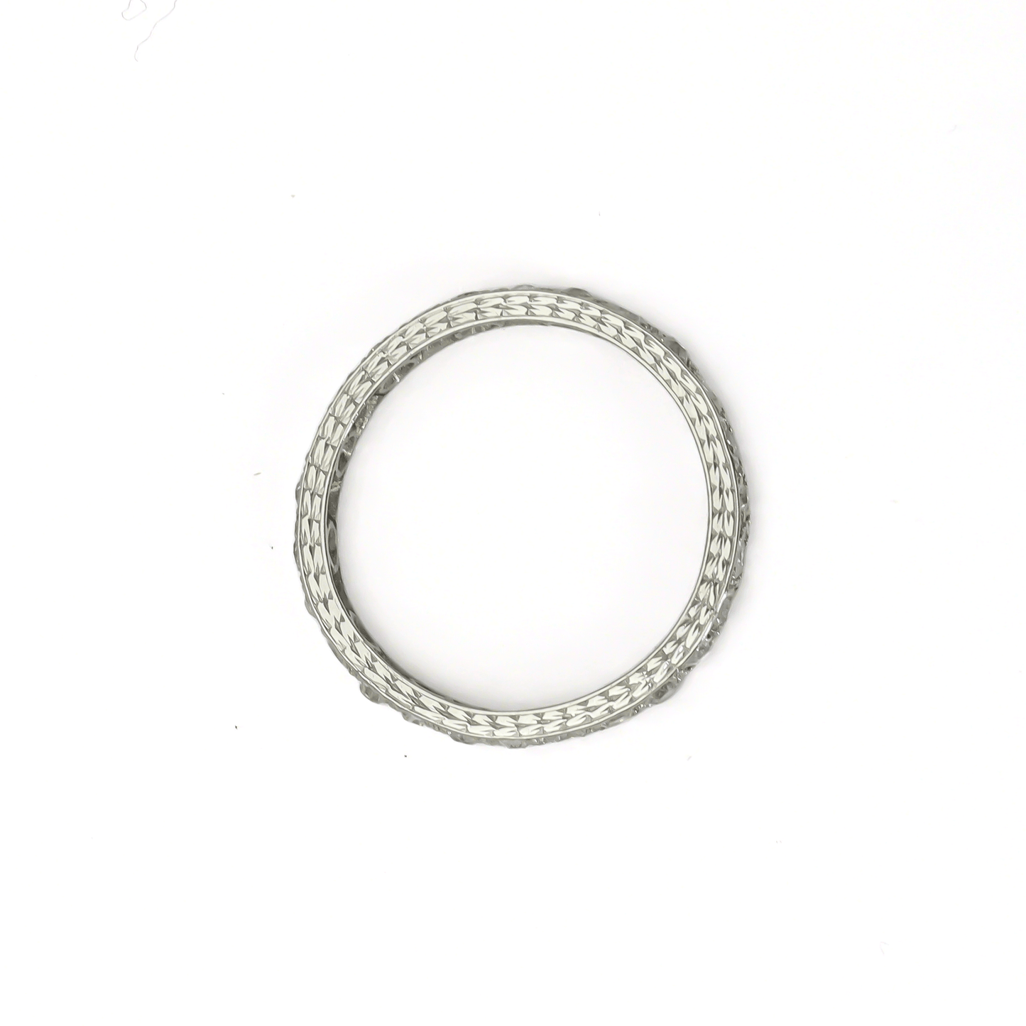 Platinum Set Art Deco Diamond Eternity Ring