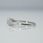 Art Deco Platinum Set Diamond Solitaire Ring