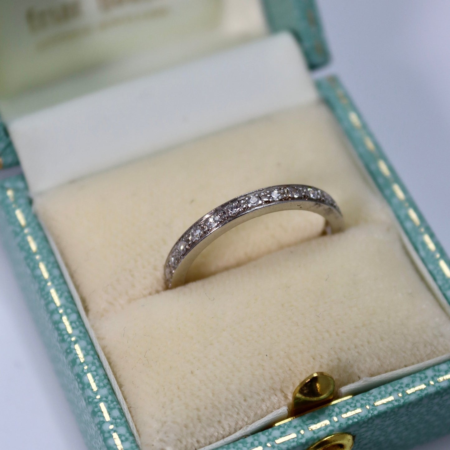 Vintage Diamond Eternity Ring