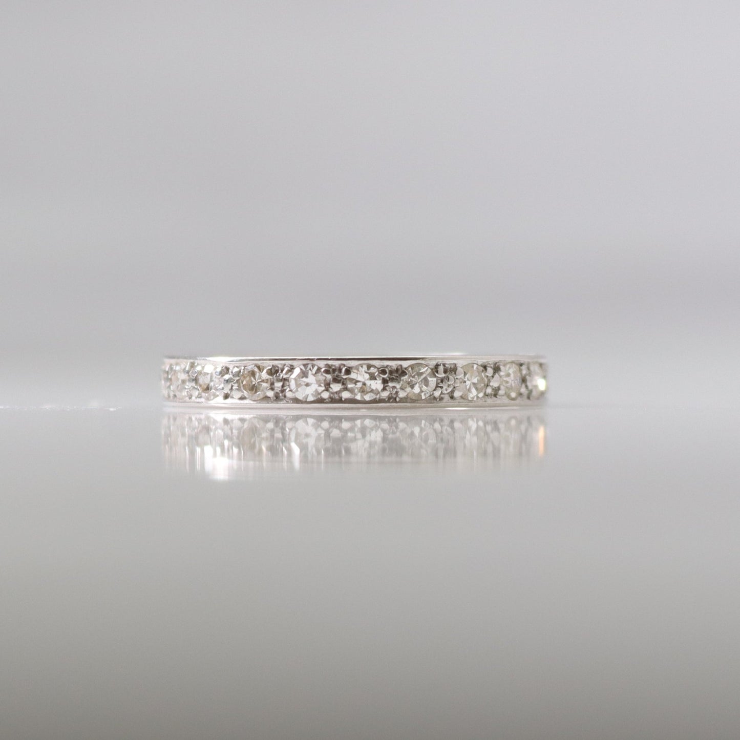 Vintage Full Set Diamond Eternity Ring