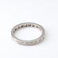 Vintage Full Set Diamond Eternity Ring