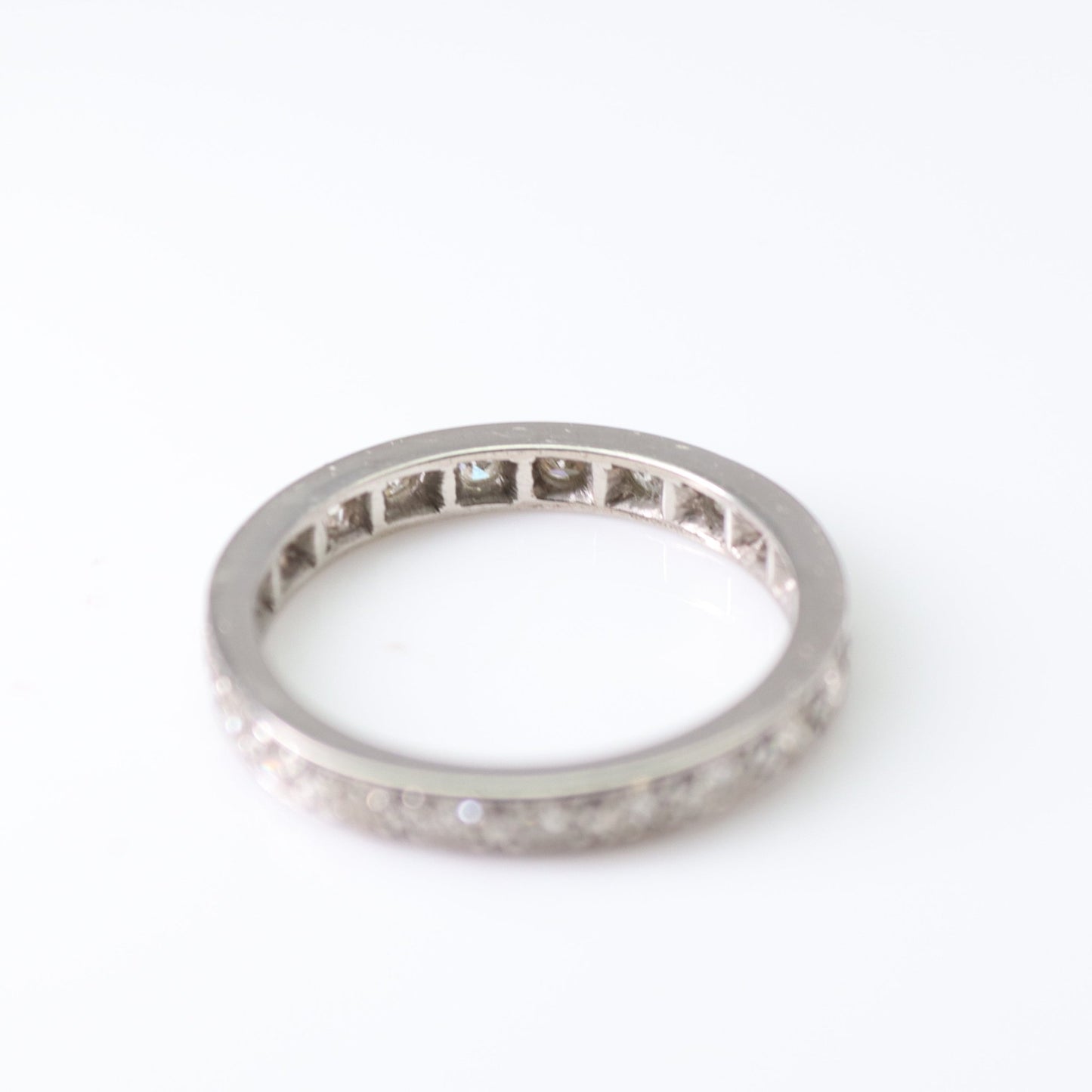 Vintage Full Set Diamond Eternity Ring