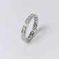 Vintage Platinum .85 carats Diamond Eternity Ring