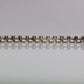 Vintage White Gold Diamond Line Bracelet - 7 carats