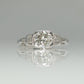 Art Deco 1.10 Carat Diamond white gold Engagement Ring - Friar House