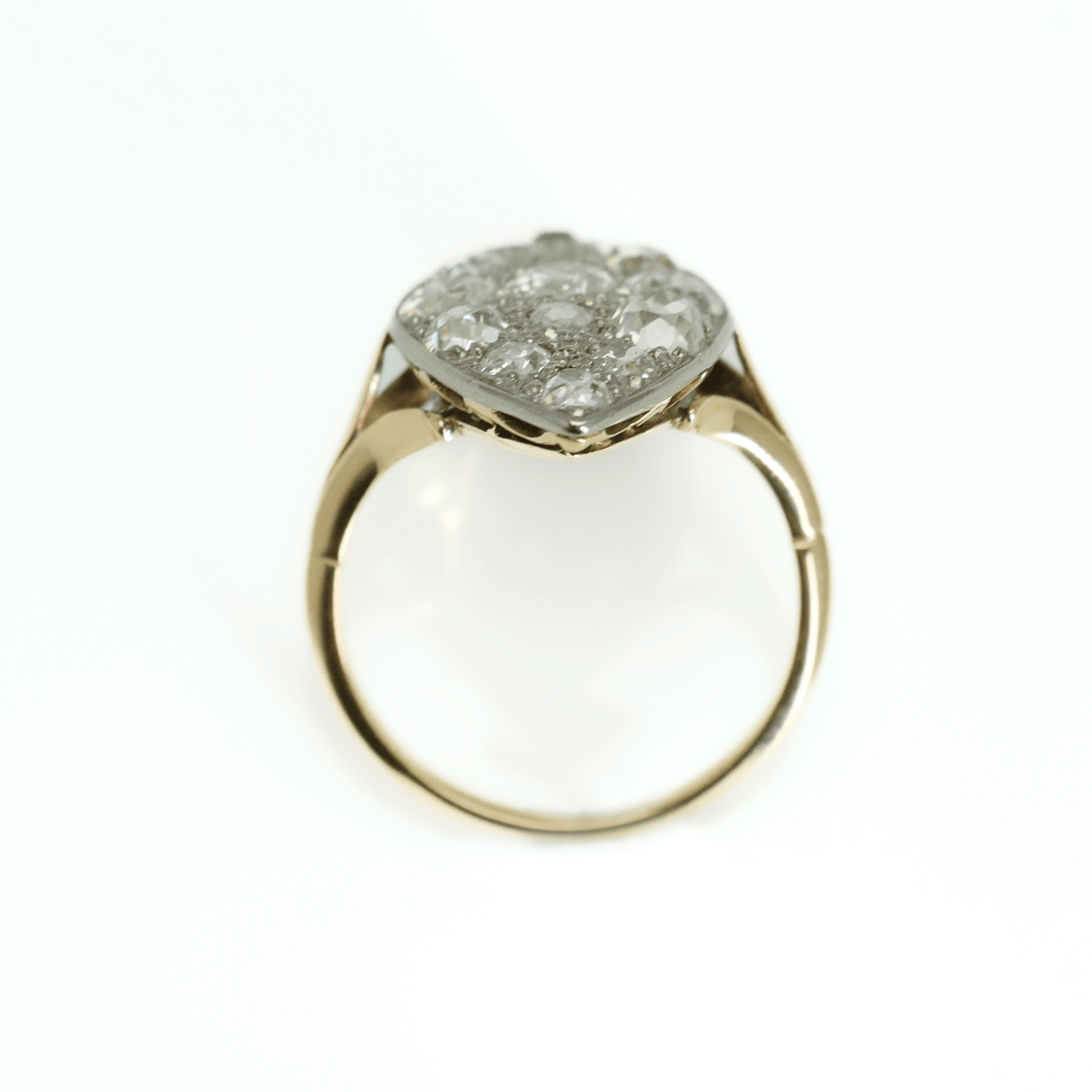 Art Deco Marquise Diamond Panel Ring - Friar House