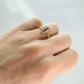 Art Deco Ruby and Diamond Navette Shaped Panel Ring - Friar House