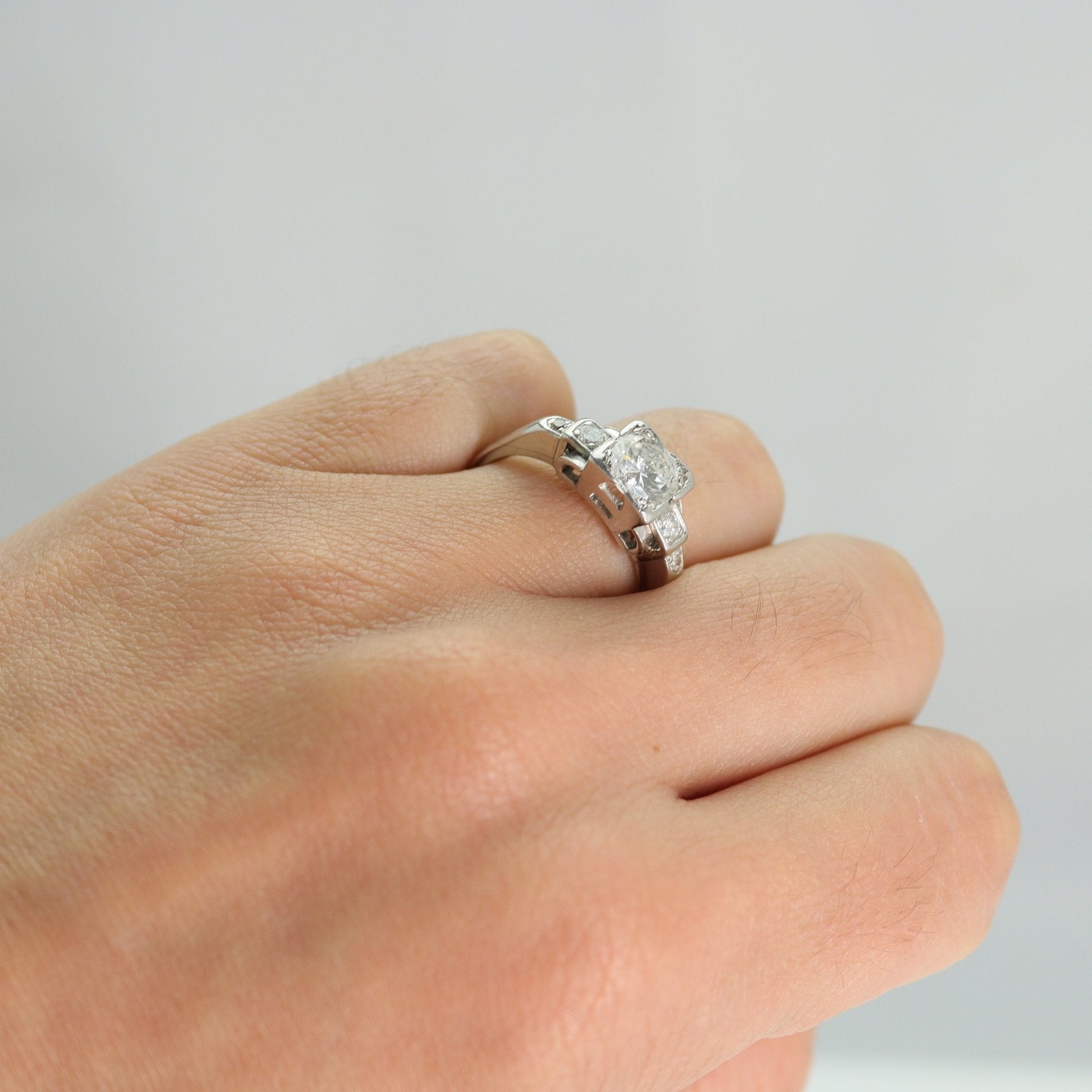 Platinum Diamond Solitaire Ring 1.15 Carats - Friar House