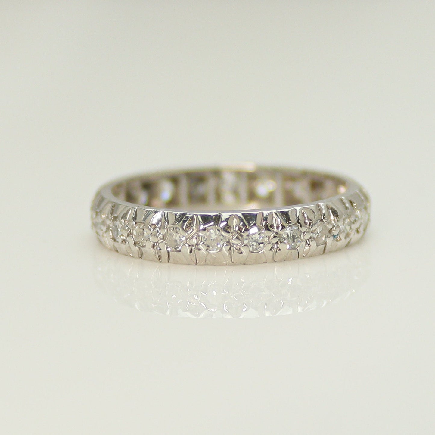 Vintage Diamond Eternity Ring - Friar House